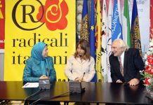 Maryam Radjavi présidente élue de la Résistance iranienne adresse ses condoléances pour la mort de l’italien Marco Pannella Maryam Radjavi présidente élue de la Résistance iranienne adresse ses condoléances pour la mort de l’italien Marco Pannella