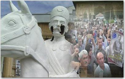 Manifestations dans le sud-ouest de l’Iran contre la profanation d’une statue