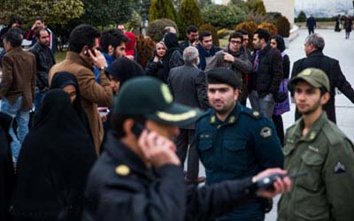 Les commerçants à Téhéran se battent contre « la police des mœurs » du régime