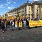 France-Iran – Des manifestants à Paris contre le visite de Javad Zarif à Paris France-Iran - Des manifestants à Paris contre le visite de Javad Zarif à Paris