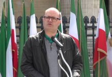 Des manifestants à Paris contre le visite de Javad Zarif à Paris – Emmanuel Poilane