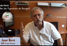 Pourquoi le 9 juillet Rassembler? -Un message de José Bové