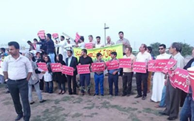 Iran: Manifestation contre le détournement du cours du fleuve Karoun