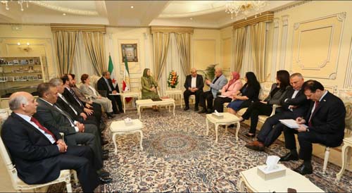 Iran / Syrie : Maryam Radjavi rencontre une délégation de la résistance syrienne de haut niveau