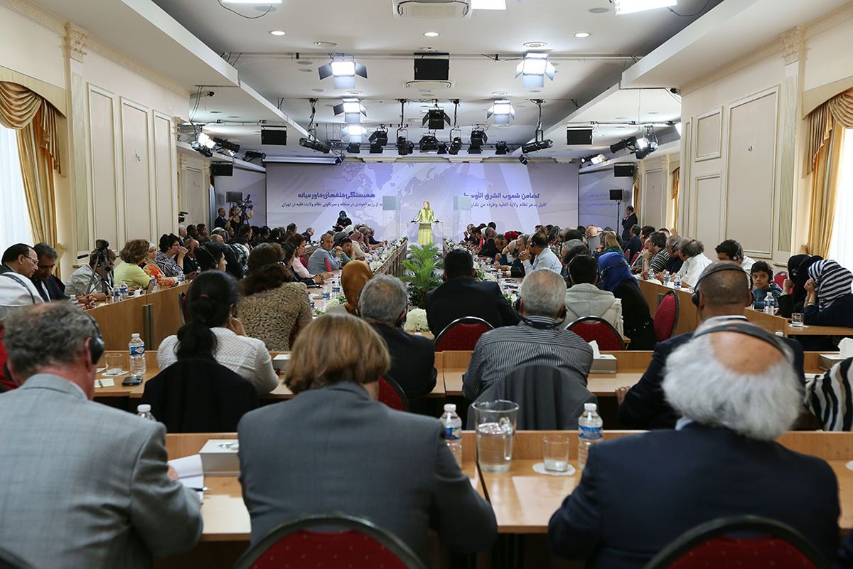 Iran - conférence de solidarité avec les peuples du Moyen-Orient