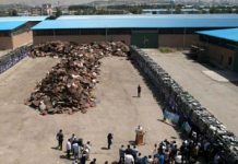 Iran: Destruction de 100.000 récepteurs de télévision satellitaire par les organes de répression Iran: Destruction de 100.000 récepteurs de télévision satellitaire par les organes de répression