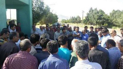 Iran: Des centaines de travailleurs protestent à Mahabad pour des salaires impayés