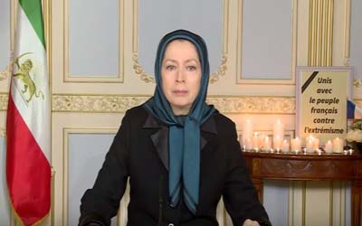 Maryam Radjavi adresse ses condoléances au Président de la République et au peuple français pour le carnage de Nice