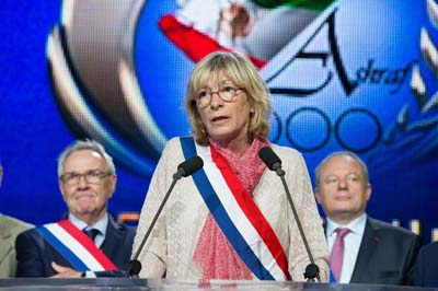 Evelyne Yonnet – Sénatrice de Seine-Saint-Denis au rassemblement pour un Iran Libre