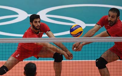 Les joueurs de Volley ball iraniens n'ont pas participé aux cérémonies d'ouverture des jeux de Rio
