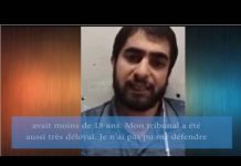 témoignage: Shahram ahmadi condamne a mort dans un tribunal en Iran qui a duré que 5 minutes