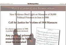 Washington Times: Appel à la justice pour les victimes du massacre de 1988