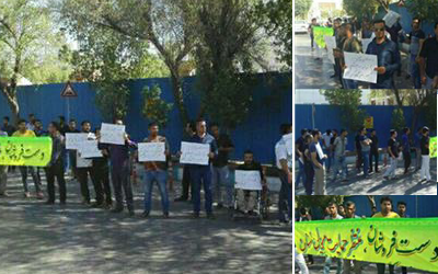 Iran : La manifestation des vendeurs à Ahwaz continue