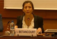 Iran – l’intervention à l’ONU de Mme. Betancourt pour demander une enquête sur le massacre de 1988 Iran - l'intervention à l’ONU de Mme. Betancourt pour demander une enquête sur le massacre de 1988