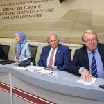 Les associations iraniennes en Europe reclament justice pour le massacre de 1988 Maryam Radjavi appelle la communauté internationale à poursuivre les responsables du massacre de 1988 et d'arrêter les exécutions en Iran
