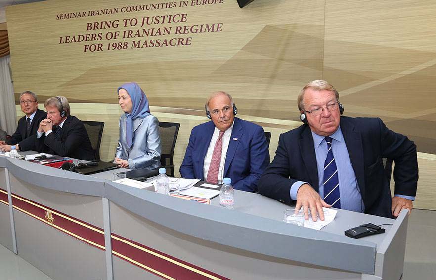 Maryam Radjavi appelle la communauté internationale à poursuivre les responsables du massacre de 1988 et d'arrêter les exécutions en Iran