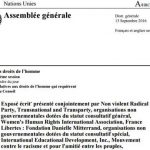 Conseil des droits de l’homme de l’ONU : six ONG réclament un tribunal international sur le massacre de 1988 en Iran