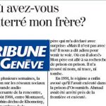 Iran – Où avez-vous enterré mon frère ? Iran - Où avez-vous enterré mon frère ?