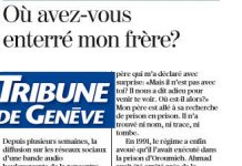 Iran – Où avez-vous enterré mon frère ? Iran - Où avez-vous enterré mon frère ?
