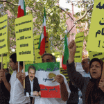 Manifestations à Berlin contre les meurtres du ministre des Renseignements en Iran Manifestations à Berlin contre les meurtres du ministre des Renseignements en Iran