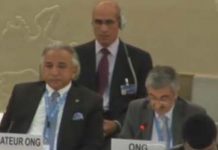 Intervention au conseil de droit de l’Hommes sur le massacre de 1988 en Iran – Vidéo intervention au conseil de droit de l'Hommes sur le massacre de 1988 en Iran