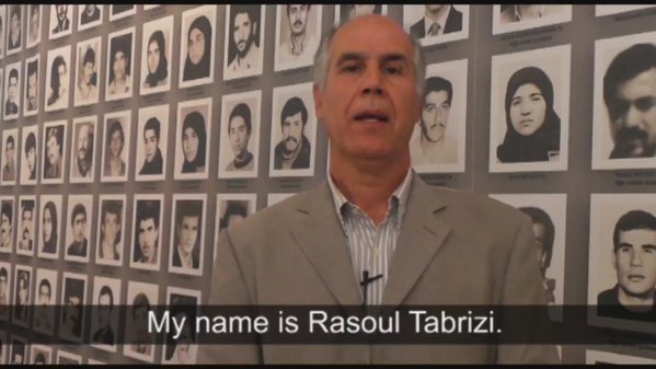 Rassoul Tabrizi : un rescapé du massacre de 1988 en Iran témoigne
