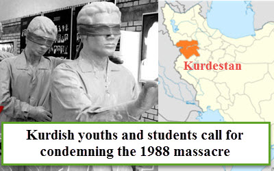 Iran : Les jeunes et étudiants Kurdes appellent à la condamnation du massacre de 1988