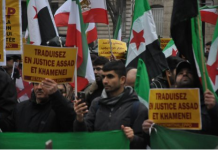 Syrie : Rassemblement Samedi devant l’ambassade d’Iran à Paris