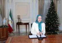 VŒUX DE FIN D’ANNÉE DE MARYAM RADJAVI VŒUX DE FIN D’ANNÉE DE MARYAM RADJAVI