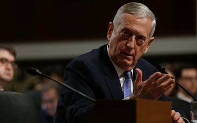 Le secrétaire américain nominé à la défense, James Mattis, met en garde contre les menaces du régime iranien à l'égard de la région