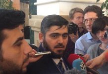 Lors des pourparlers de paix, l’opposition syrienne exige que le régime iranien quitte la Syrie Lors des pourparlers de paix, l'opposition syrienne exige que le régime iranien quitte la Syrie