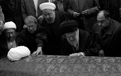 Les factions féodales du régime iranien dégénèrent pendant les funérailles de Rafsanjani