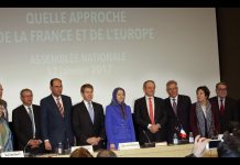 Maryam Radjavi à l’Assemblée nationale française – Bouleversements au Moyen‐