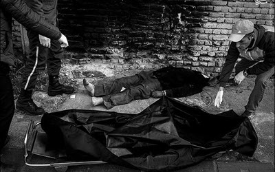 Neuf sans domicile fixe qui dormaient dans des cartons en Iran sont morts durant ces trois derniers mois à Téhéran