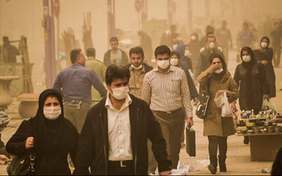 Efforts désespérés pour dissimuler la catastrophe environnementale au sud-ouest de l’Iran