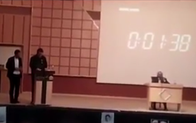 Iran – Protestations à l’université de Tabriz contre le massacre des prisonniers politiques en 1988