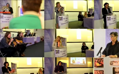 Commémoration de la journée de la femme à la veille du 8 mars à Stockholm, Oslo, La Haye et Göteborg