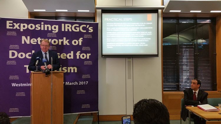 Couverture médiatique dans les pays arabes sur les révélations des activités des Pasdaran par l’opposition iranienne à la conférence de presse de Londres