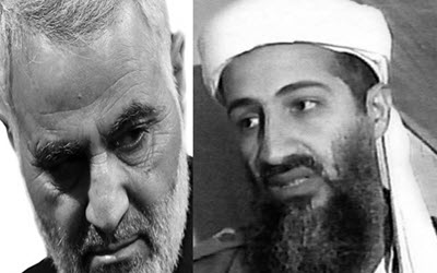 Hier c’était Oussama Ben Laden, aujourd'hui c’est Ghasem Soleimani commandant de la Force terroriste Al-Qods iranienne