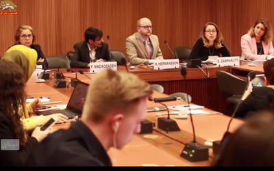 Siège Européen de l’ONU : Condamnation des exécutions en Iran