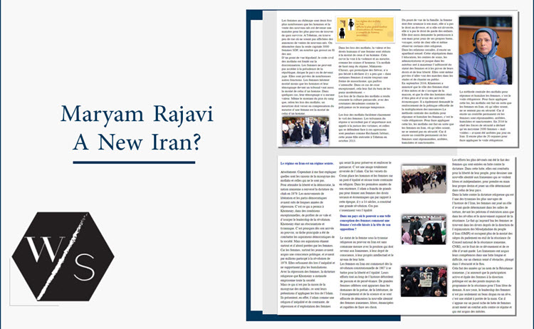 Maryam Radjavi un nouvel Iran ?