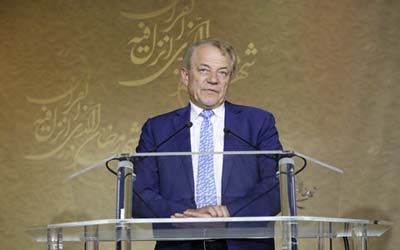 Le député Dominique Lefebvre au rassemblement islamique majeur organisé par l'opposition iranienne