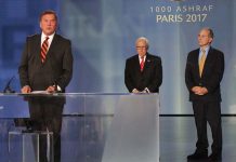 Tom Ridge : la lumière de la liberté peut l’emporter sur l’obscurité du régime tyrannique de l’Iran Tom Ridge : la lumière de la liberté peut l’emporter sur l'obscurité du régime tyrannique de l'Iran