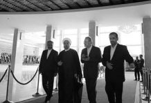 Iran : La cérémonie d’investiture de Rohani dirigée par le commandant de l’escadron de la mort Iran : La cérémonie d’investiture de Rohani dirigée par le commandant de l’escadron de la mort