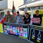 Vienne : Manifestation des Iraniens pour soutenir des sanctions tous azimuts contre le régime de Téhéran Vienne : Manifestation des Iraniens pour soutenir des sanctions tous azimuts contre le régime de Téhéran