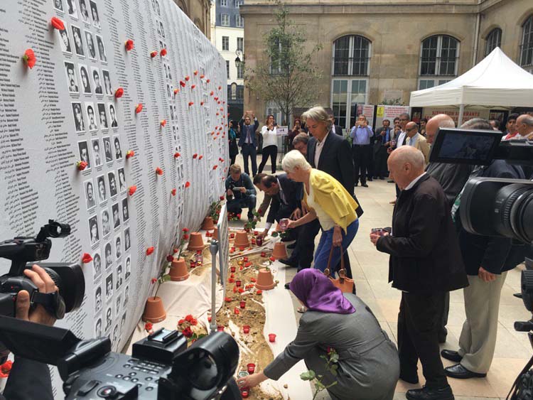 Exposition- interventions-témoignages - Justice pour les victimes du massacre de 30 000 prisonniers politiques en 1988 en Iran