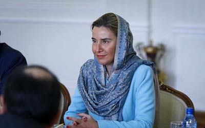 La présence de Mogherini aux cérémonies de la 2nde investiture de Rohani encourage l'impunité iranienne