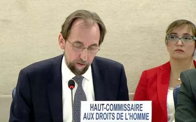 La situation en Iran est alarmante (Le Haut-Commissaire de l’ONU)