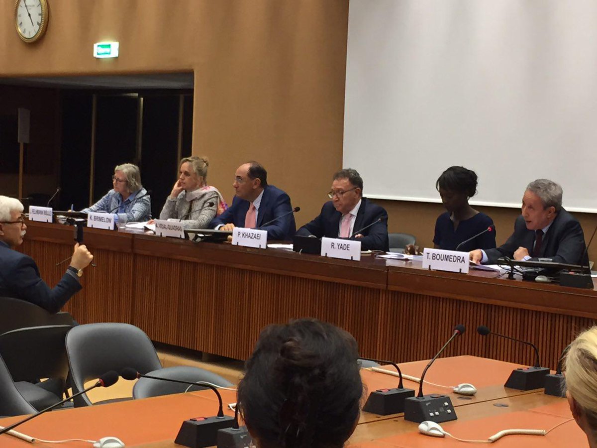 Genève-ONU : Alejo Vidal-Quadras à la Conférence sur les Droits de l’homme en Iran