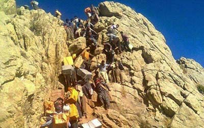 Le triste sort des porteurs de marchandises en Iran